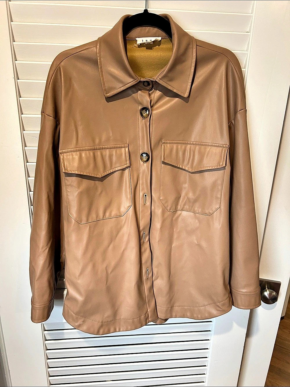 THML Brown Button Front Jacket